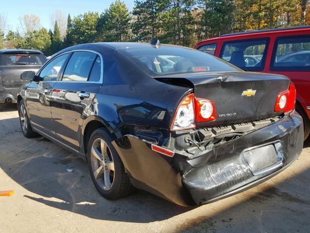 1G1ZC5E04CF174460 - 2012 CHEVROLET MALIBU 1LT 黑色 照片 3
