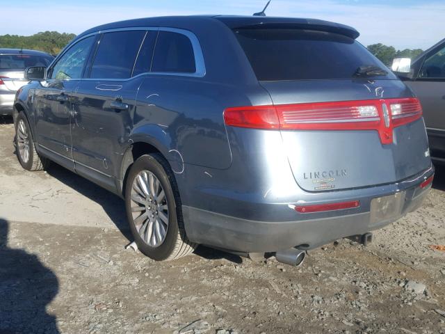 2LMHJ5FR5ABJ22730 - 2010 LINCOLN MKT BLUE photo 3