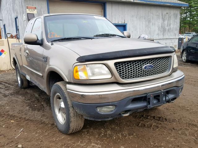 2FTRX18L31CA00494 - 2001 FORD F150 SILVER photo 1