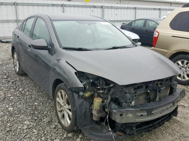 JM1BL1S57A1308776 - 2010 MAZDA 3 S GRAY photo 1