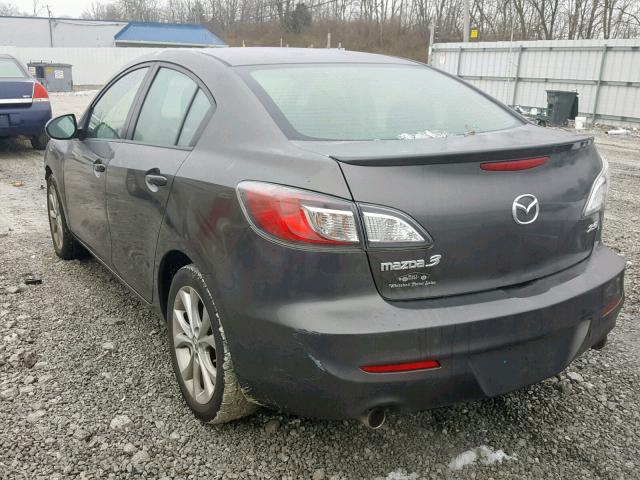 JM1BL1S57A1308776 - 2010 MAZDA 3 S GRAY photo 3