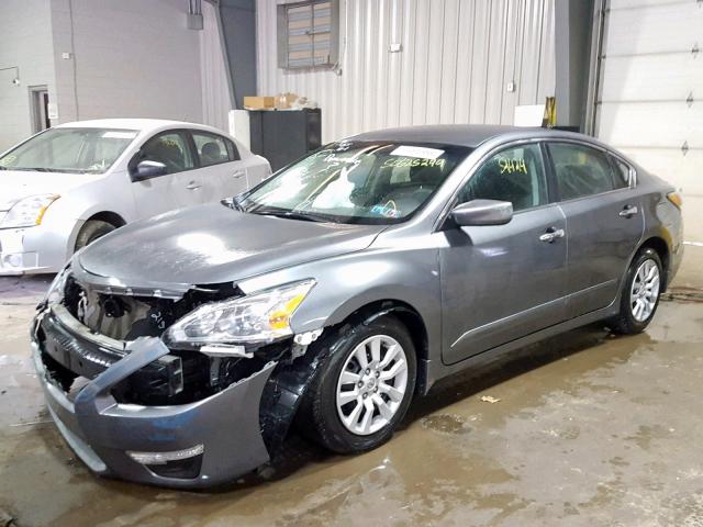 1N4AL3AP1EC125139 - 2014 NISSAN ALTIMA 2.5 GRAY photo 2