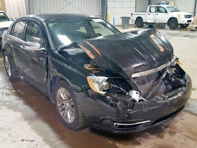 1C3BC2FB5BN580618 - 2011 CHRYSLER 200 LIMITE BLACK photo 1