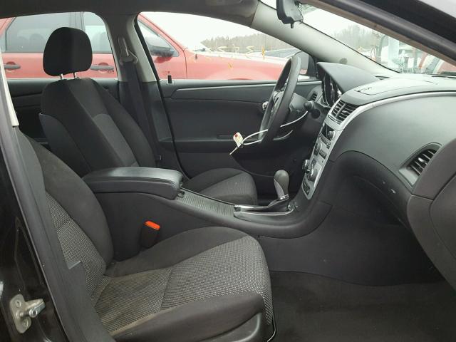 1G1ZH57B994222961 - 2009 CHEVROLET MALIBU 1LT BLACK photo 5
