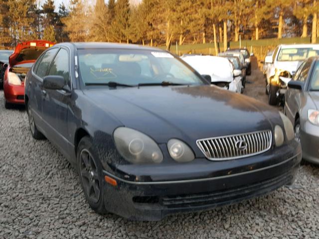 JT8BD69S720168899 - 2002 LEXUS GS 300 BLACK photo 1