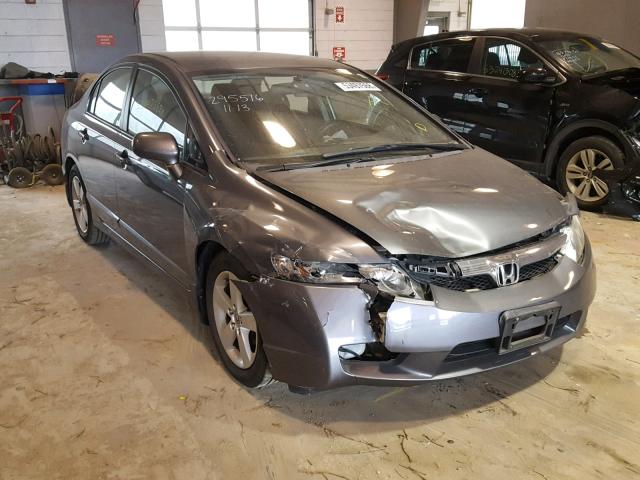 19XFA1F62AE083593 - 2010 HONDA CIVIC LX-S GRAY photo 1