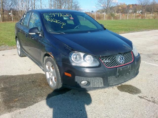 3VWDJ71K68M033968 - 2008 VOLKSWAGEN GLI შავი ფოტო 1