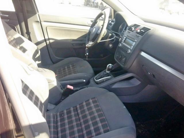 3VWDJ71K68M033968 - 2008 VOLKSWAGEN GLI შავი ფოტო 5