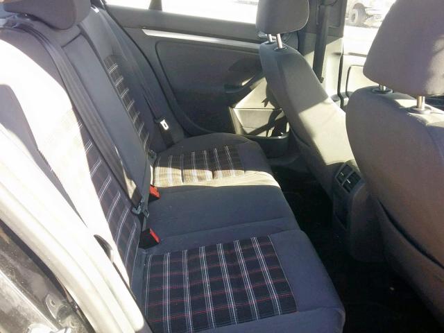 3VWDJ71K68M033968 - 2008 VOLKSWAGEN GLI შავი ფოტო 6