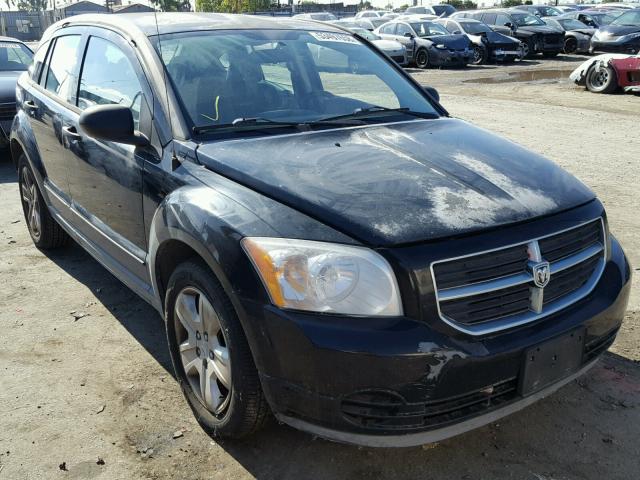 1B3HB48B57D162222 - 2007 DODGE CALIBER SX BLACK photo 1