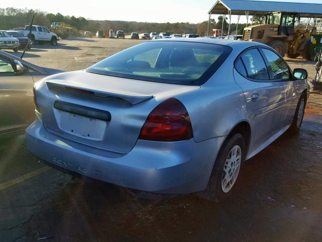 2G2WP522751348606 - 2005 PONTIAC GRAND PRIX ვერცხლისფერი ფოტო 4