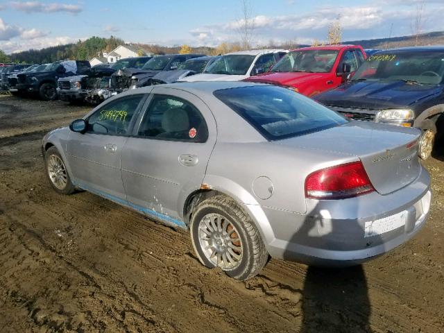 1C3EL46X14N375661 - 2004 CHRYSLER SEBRING LX SILVER photo 3