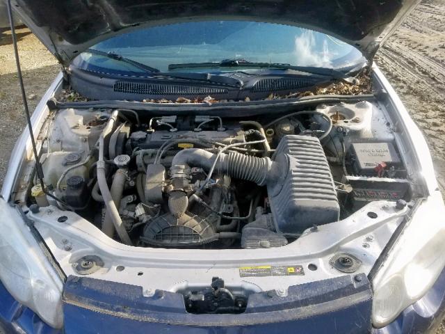 1C3EL46X14N375661 - 2004 CHRYSLER SEBRING LX SILVER photo 7