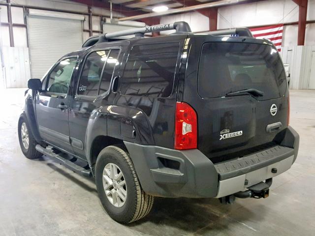 5N1AN0NU0EN806587 - 2014 NISSAN XTERRA X BLACK photo 3