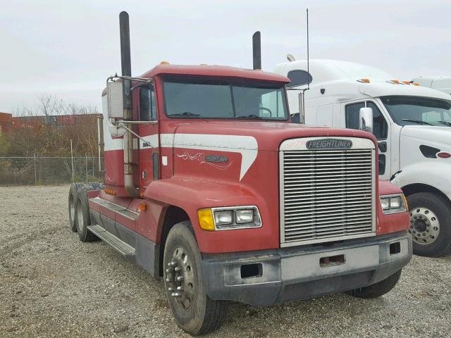 1FV8D0Y9XMH502536 - 1991 FREIGHTLINER CONVENTION RED photo 1