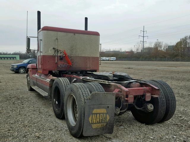 1FV8D0Y9XMH502536 - 1991 FREIGHTLINER CONVENTION RED photo 3