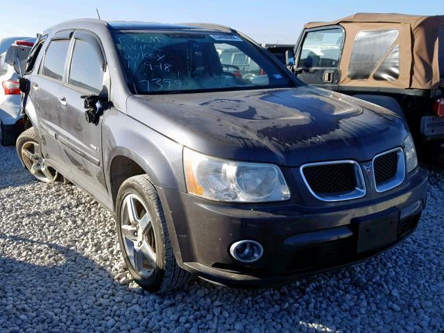 2CKDL537986061227 - 2008 PONTIAC TORRENT GX GRAY photo 1