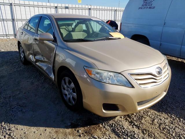 4T4BF3EK9BR106916 - 2011 TOYOTA CAMRY BASE TAN photo 1