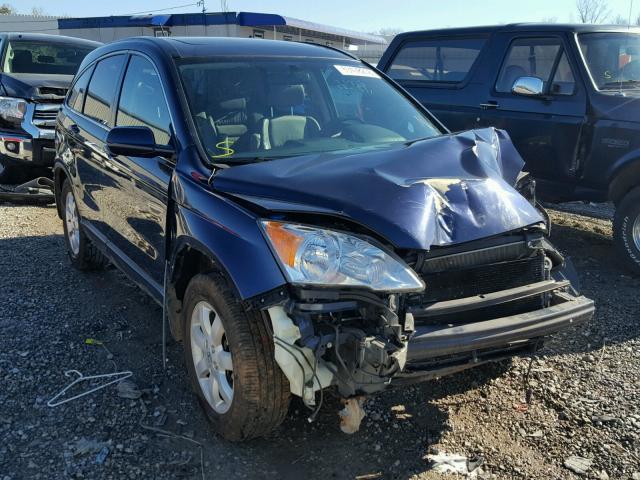 JHLRE387X9C006091 - 2009 HONDA CR-V EXL BLUE photo 1