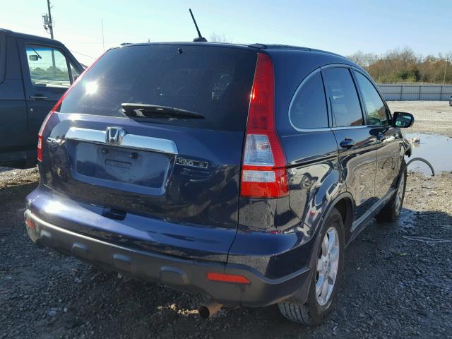 JHLRE387X9C006091 - 2009 HONDA CR-V EXL BLUE photo 4