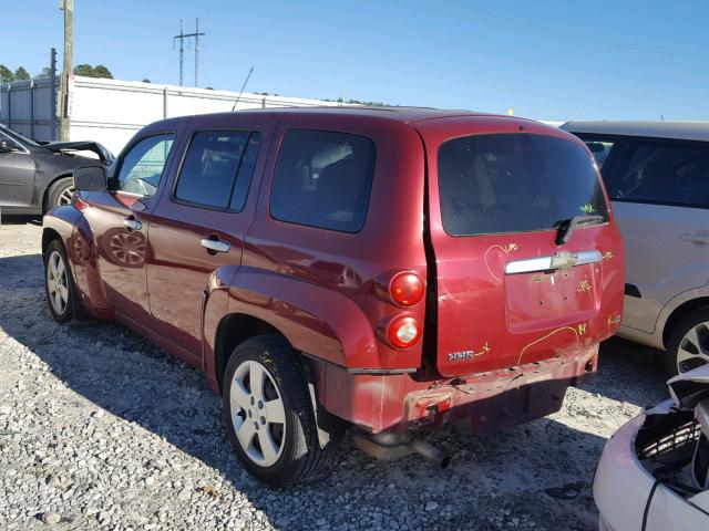 3GNDA13DX6S644987 - 2006 CHEVROLET HHR LS RED photo 3