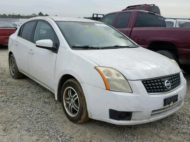 3N1AB61E37L710943 - 2007 NISSAN SENTRA 2.0 WHITE photo 1