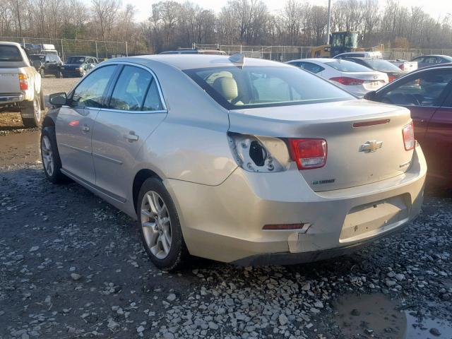 1G11C5SL4FF205724 - 2015 CHEVROLET MALIBU 1LT GOLD photo 3