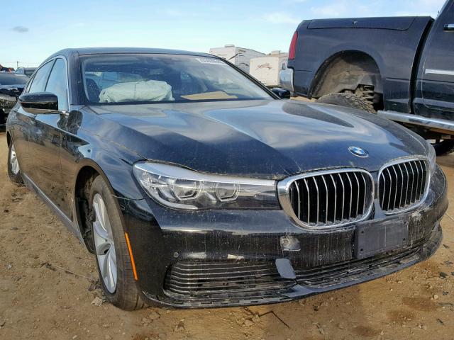 WBA7E2C52KB216519 - 2019 BMW 740 I BLACK photo 1