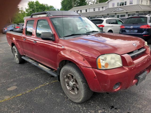 1N6ED29Y64C470856 - 2004 NISSAN FRONTIER C BURGUNDY photo 2