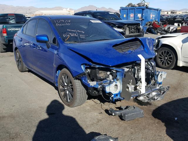 JF1VA1A69J9801122 - 2018 SUBARU WRX BLUE photo 1