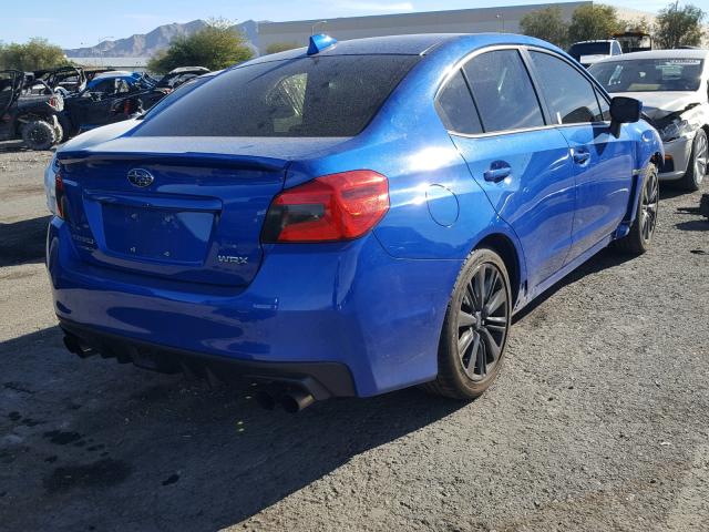 JF1VA1A69J9801122 - 2018 SUBARU WRX BLUE photo 4