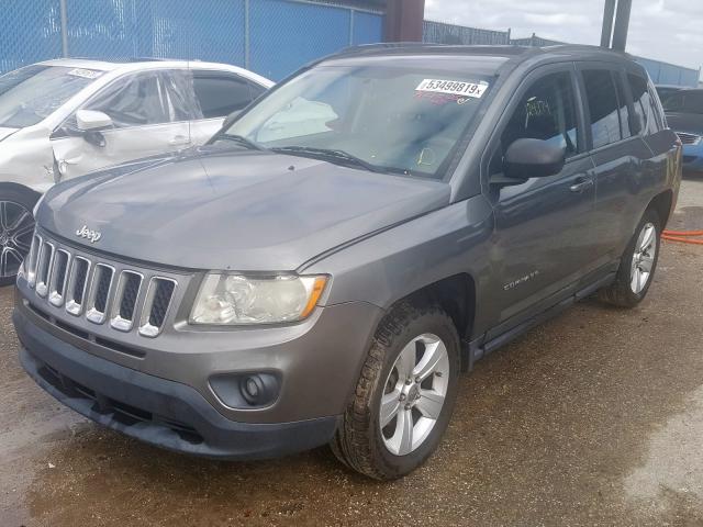 1J4NT1FB1BD194961 - 2011 JEEP COMPASS SP GRAY photo 2