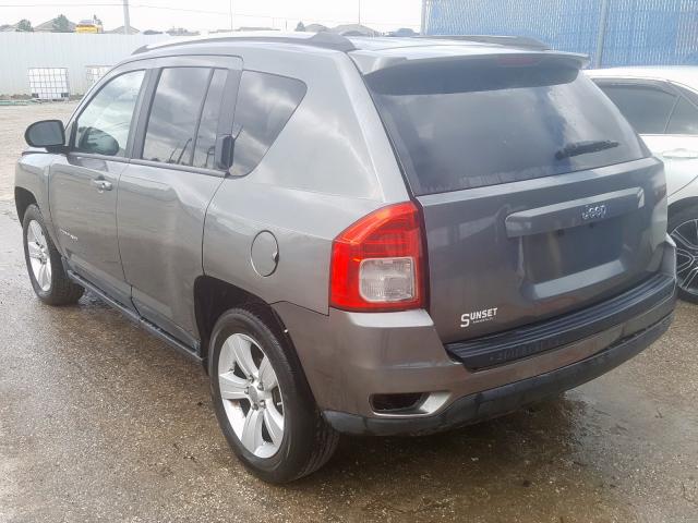 1J4NT1FB1BD194961 - 2011 JEEP COMPASS SP GRAY photo 3