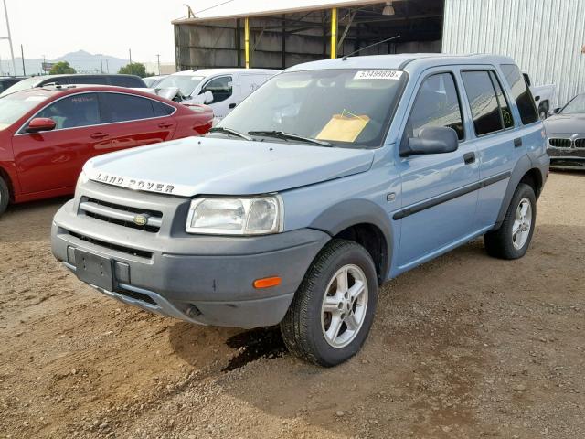 SALNM22203A260054 - 2003 LAND ROVER FREELANDER BLUE photo 2