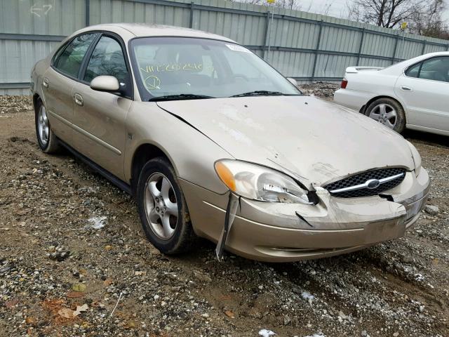 1FAFP55S2YG202408 - 2000 FORD TAURUS SES TAN photo 1