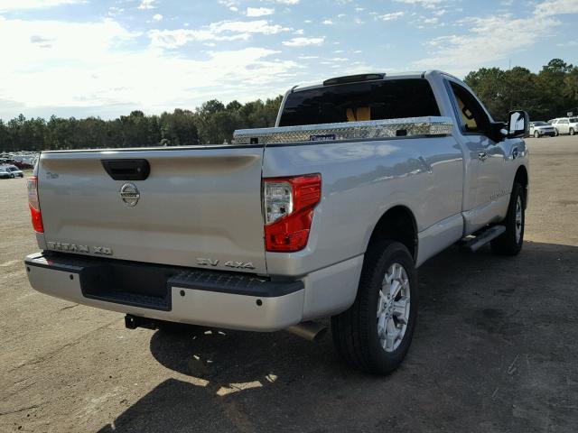 1N6BA1RP1HN511837 - 2017 NISSAN TITAN XD S SILVER photo 4