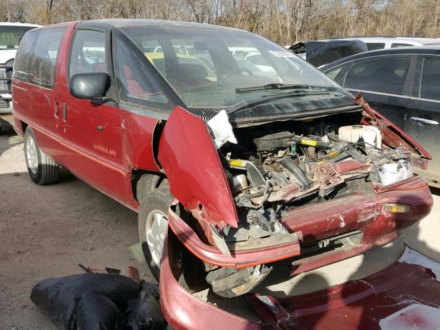 1GNDU06D5NT138081 - 1992 CHEVROLET LUMINA APV BURGUNDY photo 1