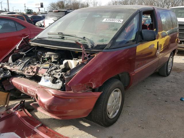 1GNDU06D5NT138081 - 1992 CHEVROLET LUMINA APV BURGUNDY photo 2