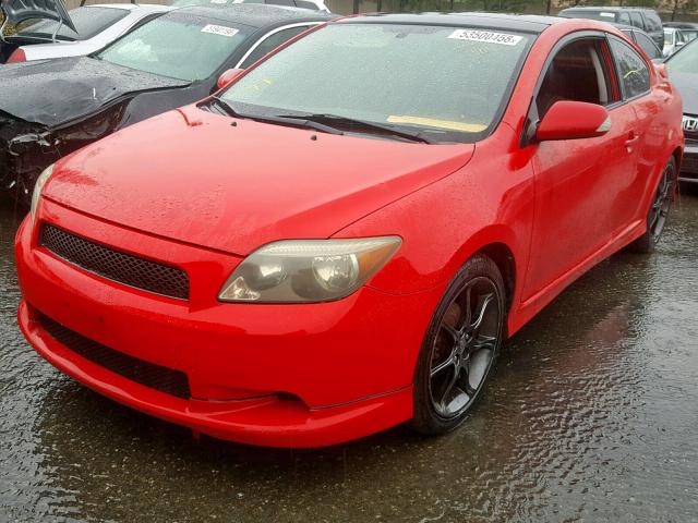 JTKDE177750049174 - 2005 TOYOTA SCION TC 红色 照片 2