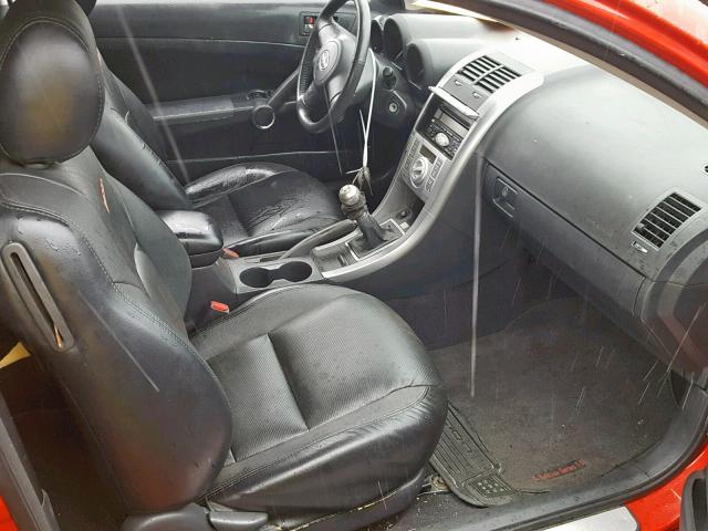 JTKDE177750049174 - 2005 TOYOTA SCION TC 红色 照片 5