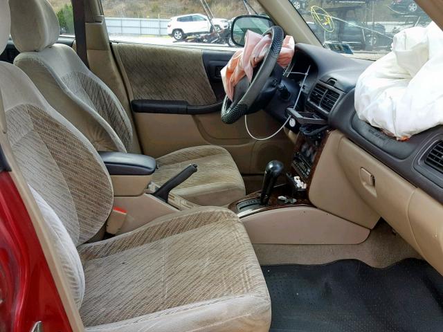 JF1SF6550WH707310 - 1998 SUBARU FORESTER S RED photo 5