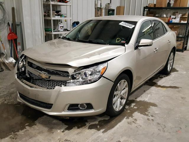 1G11H5SA1DF278403 - 2013 CHEVROLET MALIBU LTZ ბეჟი ფოტო 2