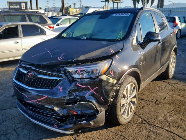 KL4CJASB2JB715859 - 2018 BUICK ENCORE PRE CHARCOAL photo 2