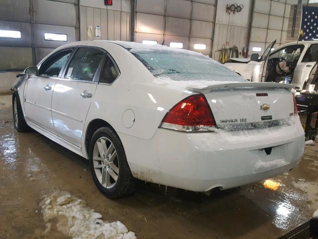 2G1WC5EM7B1202697 - 2011 CHEVROLET IMPALA LTZ WHITE photo 3