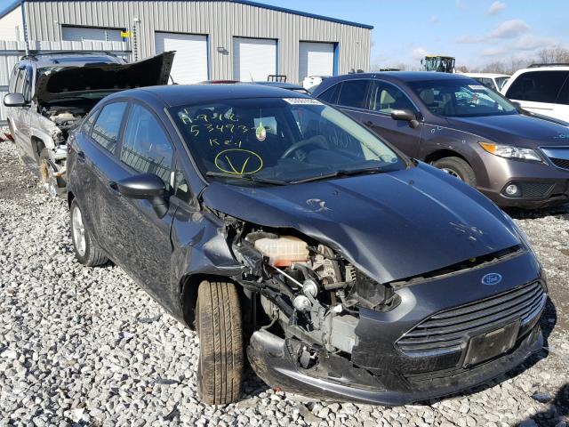 3FADP4BJ8HM113400 - 2017 FORD FIESTA SE GRAY photo 1