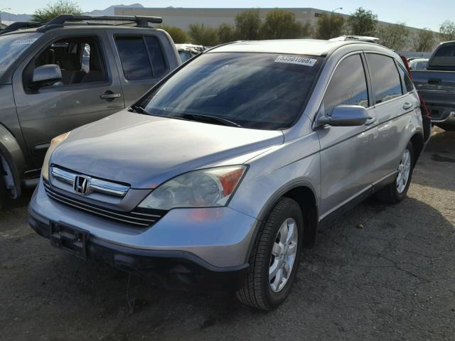 JHLRE38707C044636 - 2007 HONDA CR-V EXL SILVER photo 2