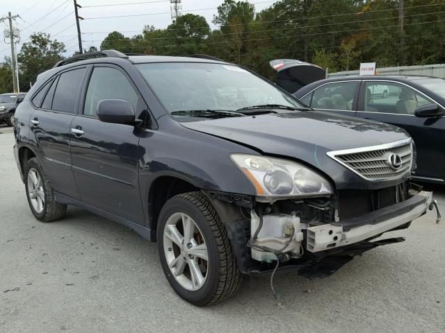 JTJHW31U782048306 - 2008 LEXUS RX 400H CHARCOAL photo 1