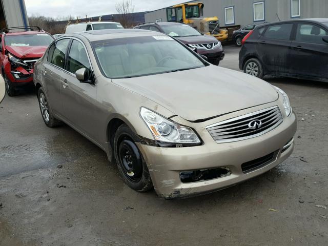 JNKCV61F59M357151 - 2009 INFINITI G37 GOLD photo 1