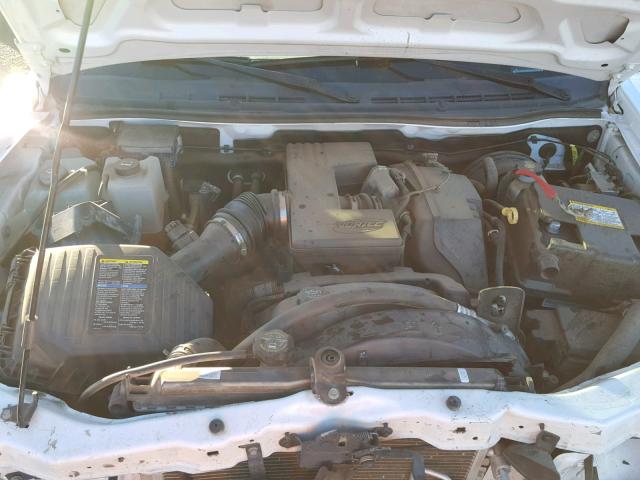 1GCDT39E388205947 - 2008 CHEVROLET COLORADO L WHITE photo 7