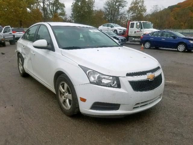 1G1PE5S97B7227164 - 2011 CHEVROLET CRUZE LT WHITE photo 1